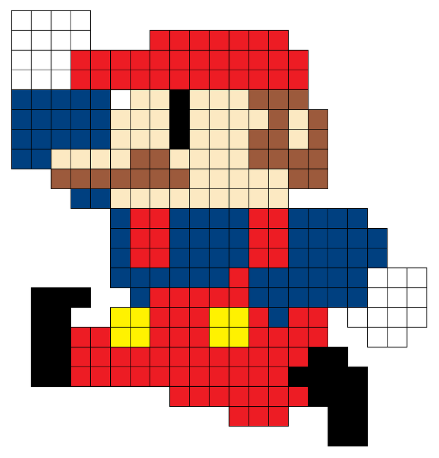Mario Pixel Art By Tollo On Newgrounds Vrogue Co
