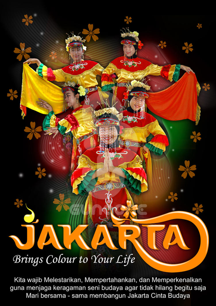 Poster Melestarikan Budaya Indonesia