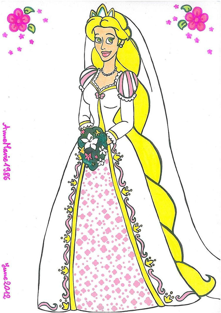 Bride Rapunzel by AnneMarie1986 on DeviantArt