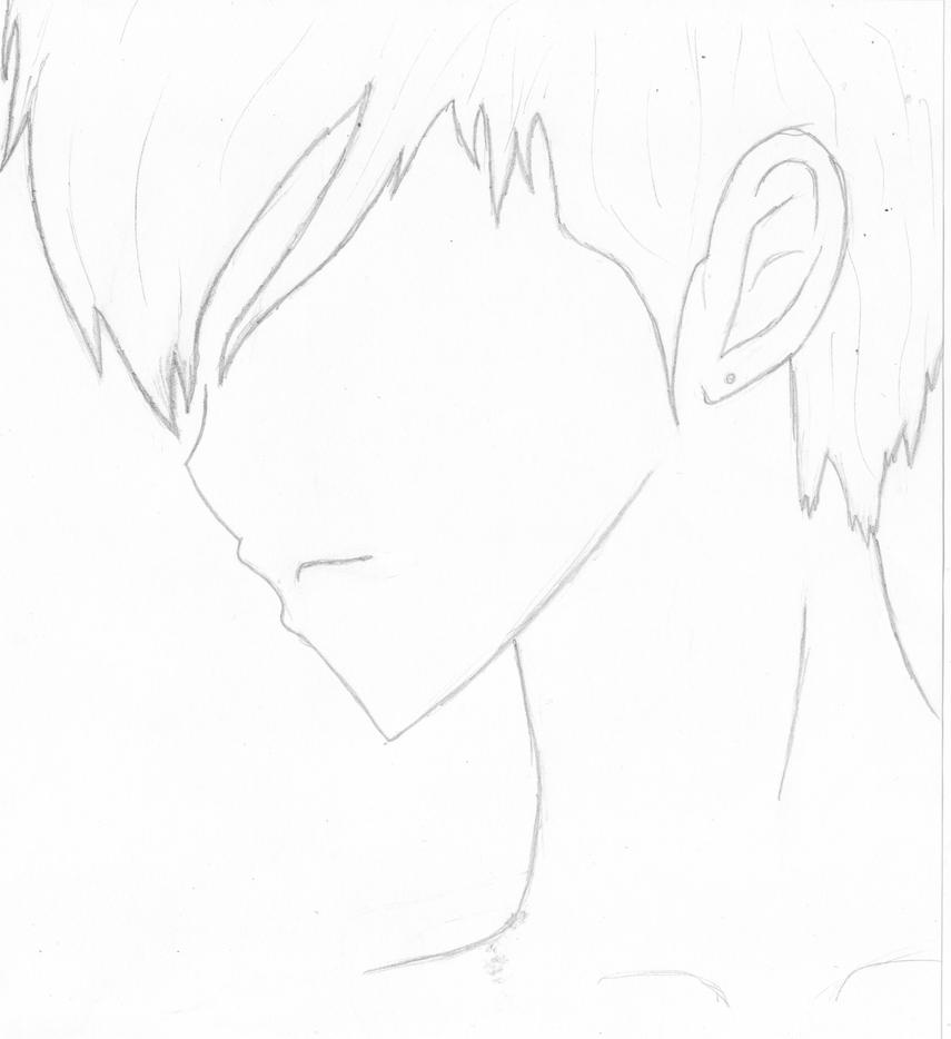 Anime male face, Anime drawings, Anime guys