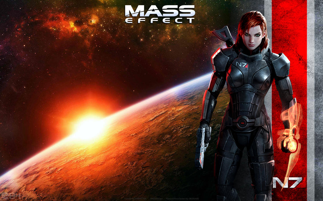 Mass Effect Female Shepard Wallpaper by energy84 on DeviantArt
