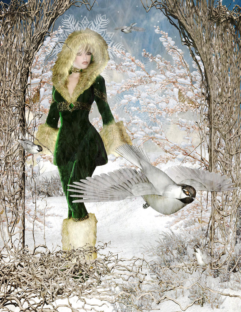 Winter Elf by amethystmoonsong