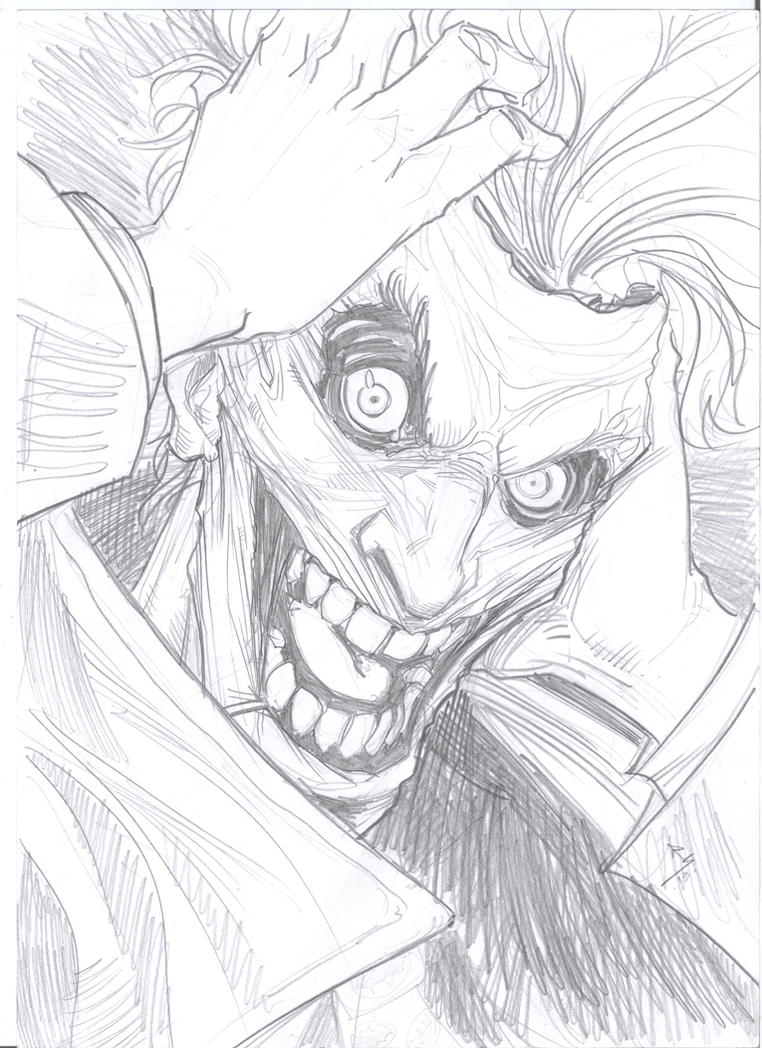 Joker pencil by Ruihq on DeviantArt