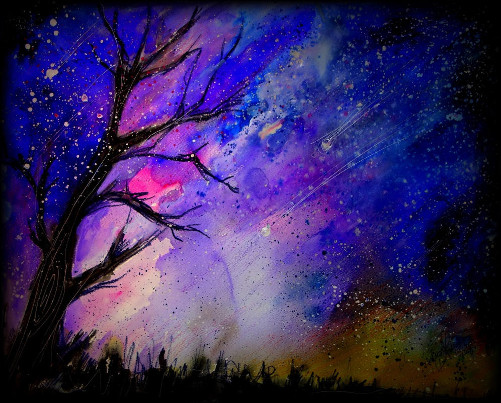 An Unusual Night Sky by TamiTw on DeviantArt