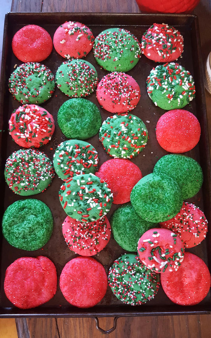 Festive Cookies by Crimson3142